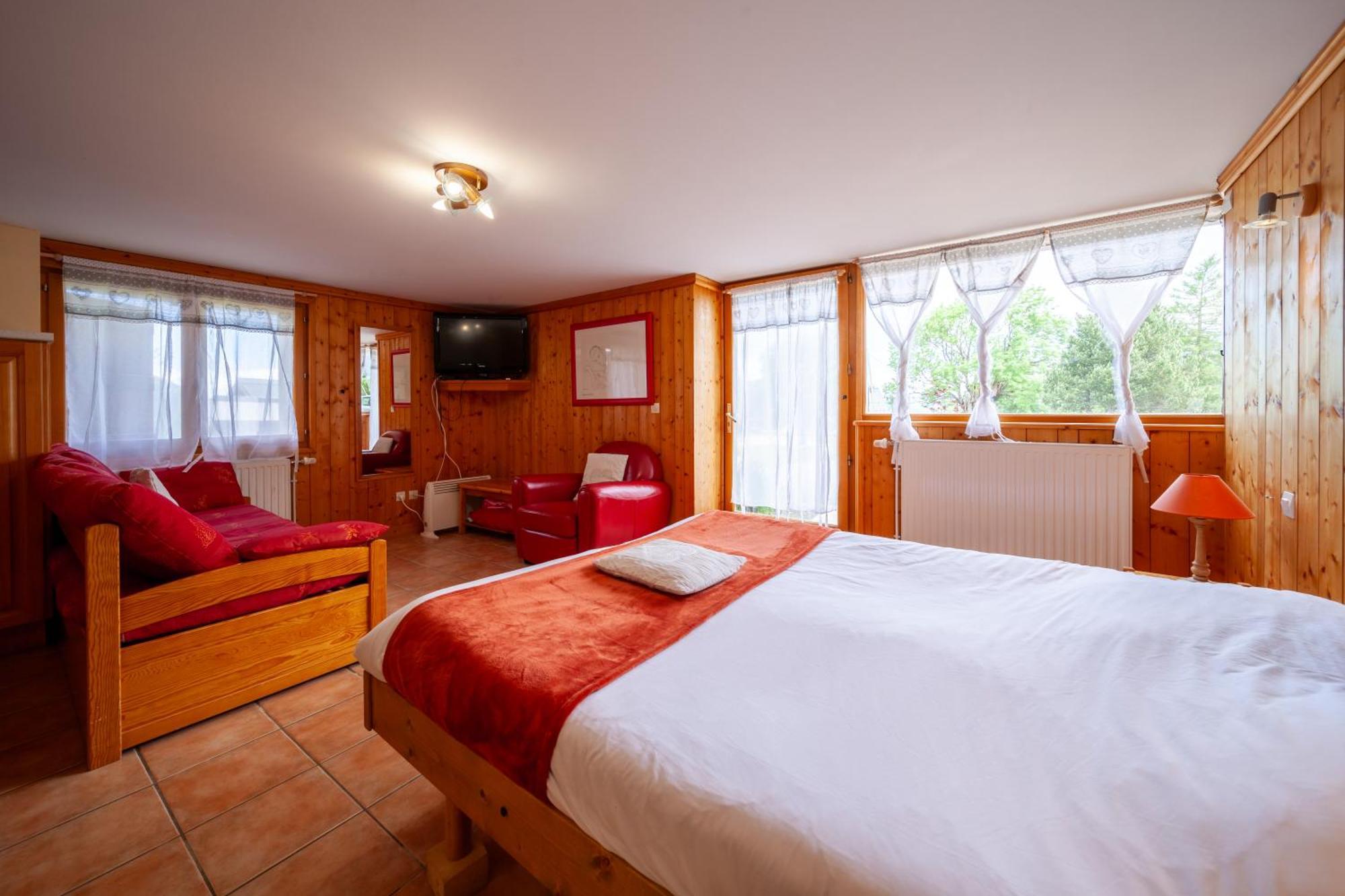 Auberge Des Montauds - Hotel & Restaurant Villard-de-Lans Rom bilde